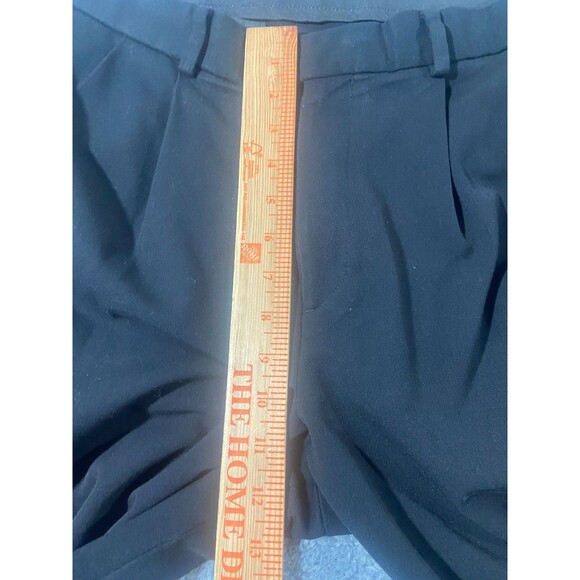 Dockers Stain Defender Dress Pants Mens 36X32 Black Pleated Cuffed Slash Pockets - Picture 10 of 10